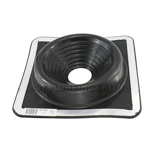 Deks Dektite Premium 75mm - 175mm EPDM Black Roof Flashing - DFE104B
