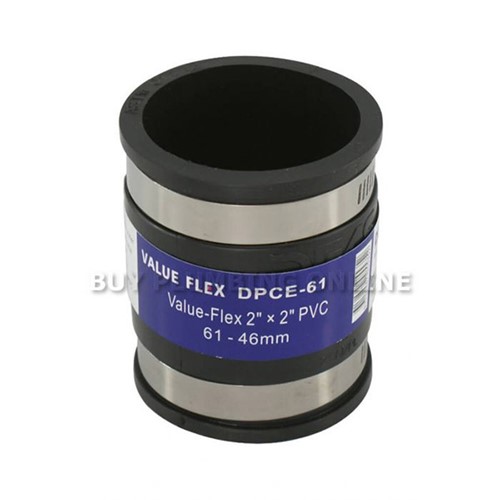 Deks ValueFlex Pipe Connector 61mm - 50mm - DPCE-61