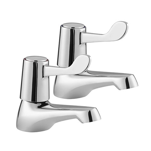 Deva Vitality Lever Bath Taps Chrome - VL102