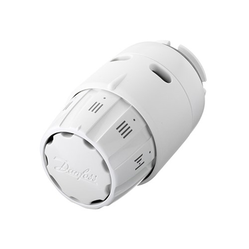 Danfoss RAS-C2 Thermostatic Buit-In Sensor Head Only - White - 013G6040