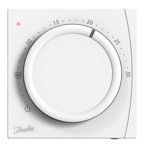 Danfoss RET1001M V2 Dial 230v Electronic Room Thermostat