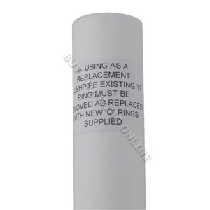 Thomas Dudley Vantage Tapered PVC Flush Bend - 322326