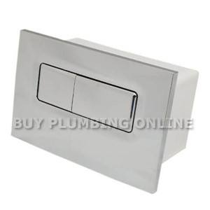 Dudley Vantage Dualflush Concealed Cistern with Reef Flush Plate - 326916
