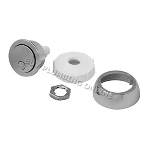 Multiflush Round Replacement Pushbutton Chrome - 364820