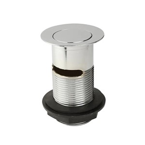 Epson Brass Body Slotted Flipover Basin Waste - Chrome