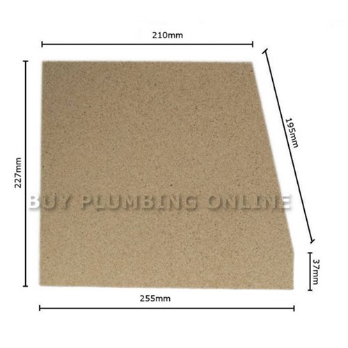 Dunsley Highlander Side Stove Fire Brick - 02101