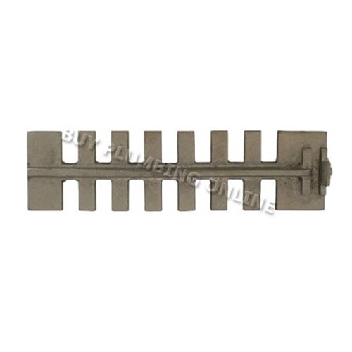 Dunsley Highlander Stove Upper Grate Bar Chrome Iron - 02107