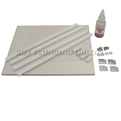 Dunsley Highlander 7 Stove Door Glass Kit - 02125