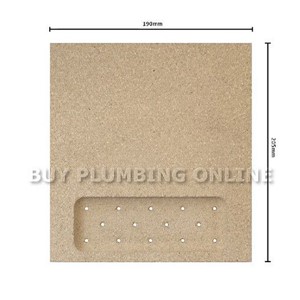 Dunsley Highlander 5 Enviroburn Back Stove Fire Brick - 02226