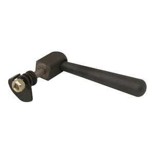 Dunsley Highlander Standard Black Stove Door Lever Handle Assembly - 02370