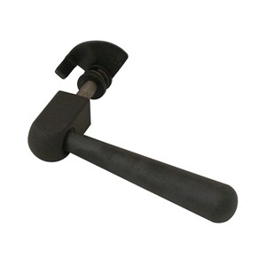 Dunsley Highlander Standard Black Stove Door Lever Handle Assembly - 02370