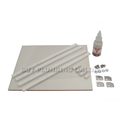 Dunsley Highlander 10 Stove Door Glass Kit - 02386