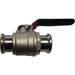 Flowflex Press 28mm Lever Arm Ballvalve - Chrome