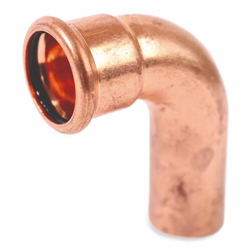 Flowflex Gas Copper Press 15mm 90 degree Street Elbow