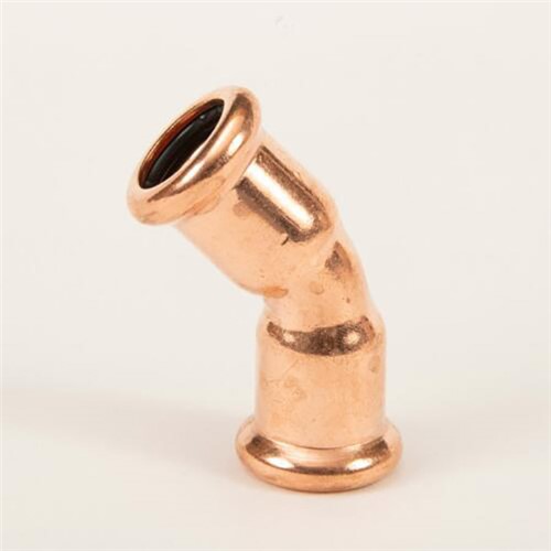 Flowflex Gas Copper Press 22mm 45 degree Elbow