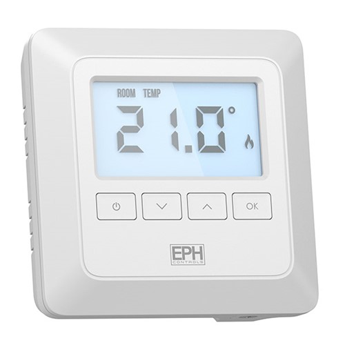 EPH Mains Operated Digital Non-Programmable Thermostat - CDT2