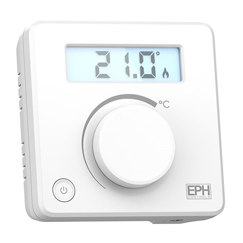 EPH Mains Operated Non-Programmable Digital Room Thermostat - HDT