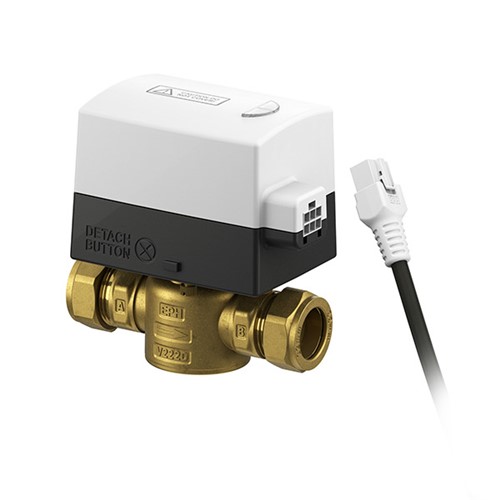 EPH 2 Port 28mm Compression Motorised Valve - V228P