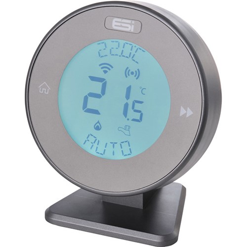 ESI Mistral WiFi + OpenTherm Programmable Room Thermostat - Dark Grey - ESRTP8W-G
