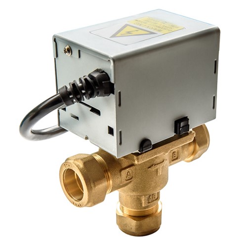 ESi 22mm 3 Port Motorised Zone Valve - ESZV223LM