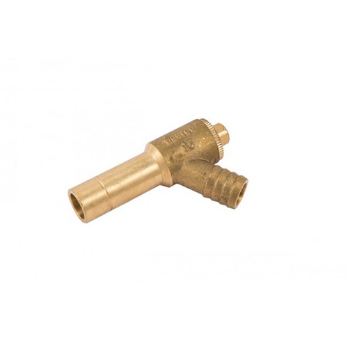 Express 15mm Brass Sudofit Type A Drain-Off Valve