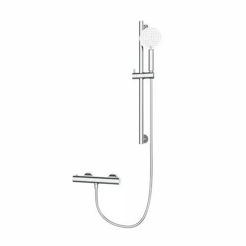 Roca Redonda Single Outlet Thermostatic Mixer Shower & Kit - Chrome