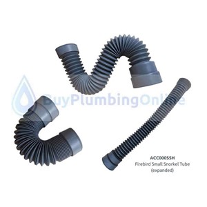 Firebird Small Snorkel Tube Grey - ACC000SSH