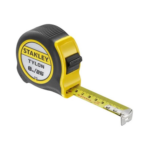 Stanley Tylon 8mtr / 26ft Pocket Tape - 1-30-656