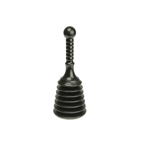 Monument 100mm (4") One Piece Handy Plunger Black - 1460Y