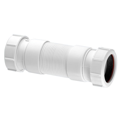 McAlpine 1 1/4" Flexible Waste Connector with Universal Outlets