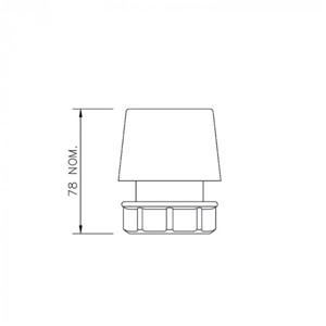 Floplast 32mm Compression Air Admittance Valve - White