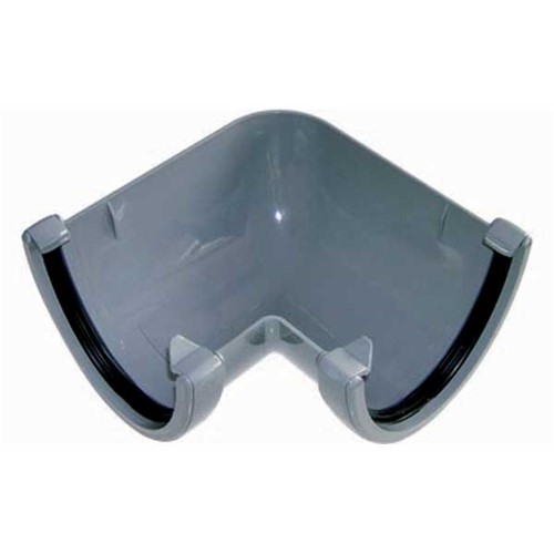 Floplast Hi-Cap 115mm Rainwater 90 degree Angle - Anthracite
