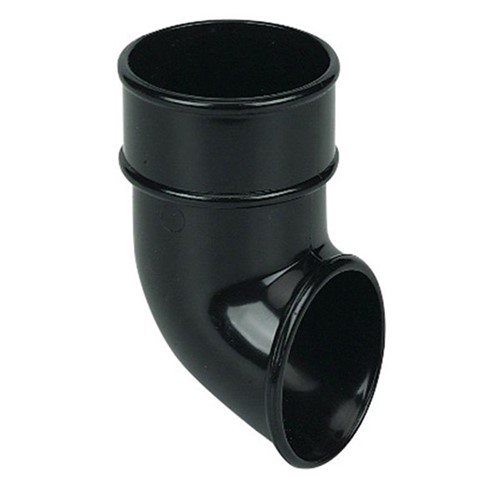 Floplast 68mm Round Downpipe Shoe - Brown