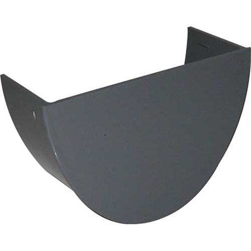 Floplast Hi-Cap 115mm Rainwater Internal Stopend - Anthracite