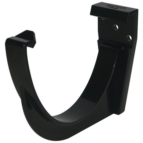 Floplast Hi-Cap 115mm Fascia Bracket - Brown