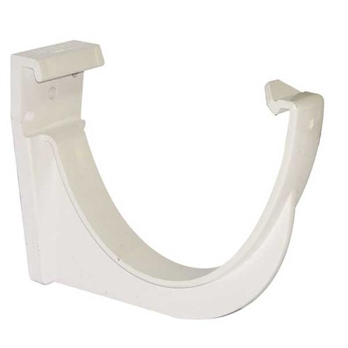 Floplast Hi-Cap 115mm Rainwater Fascia Bracket - White