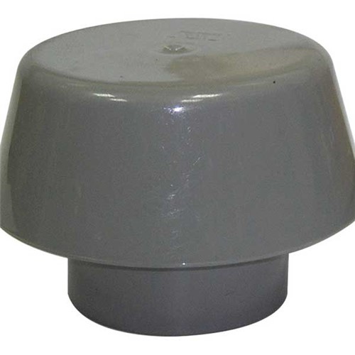 Floplast Ring Seal Soil 110mm Extract Cowl - Grey