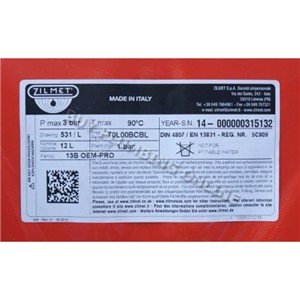Grant VBS06 12 litre Flat Expansion Vessel