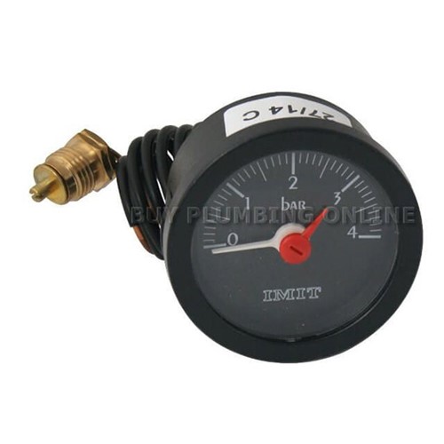 Grant VBS08 Pressure Gauge - Dark