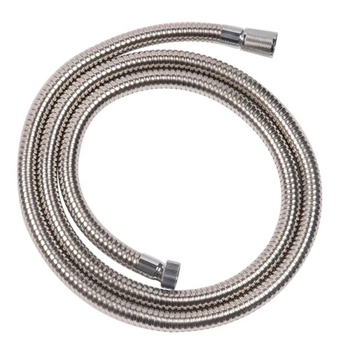 Croydex Amalfi 1.75mtr Stainless Steel Hose Chrome - AM250541