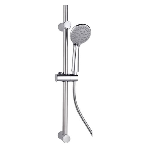Croydex Amalfi 5 Function Shower Set with Riser Chrome - AM251041