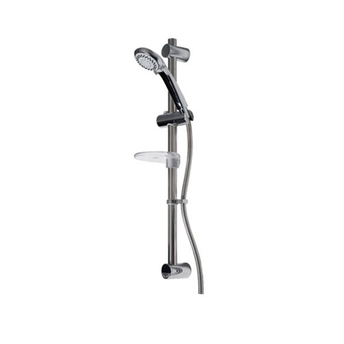 Croydex Amalfi 3 Function Shower Set with Riser Chrome - AM251841