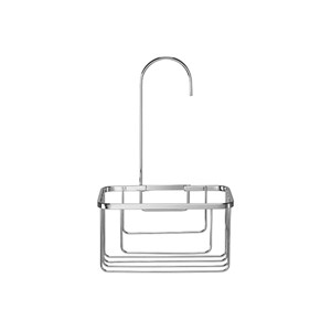 Croydex Shower Riser Rail Hook Over Caddy Chrome - QM260441