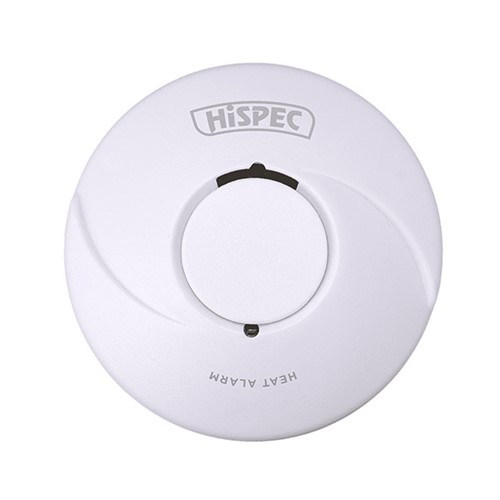 HiSpec Radio Frequency Heat Detector Battery Operated - 10 year Life