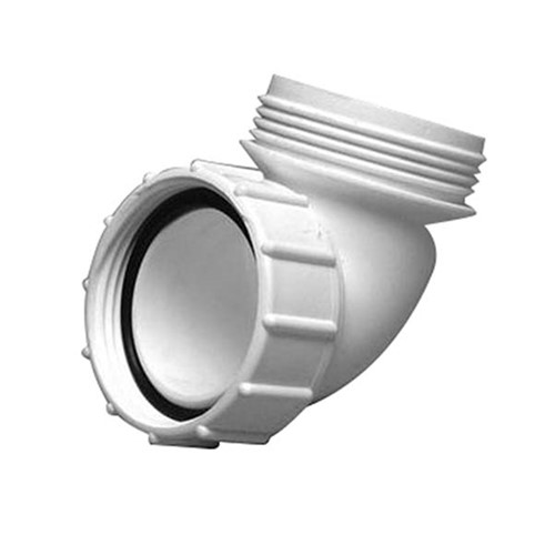 HepvO 32mm 87.5 Degree Knuckle Adaptor - White