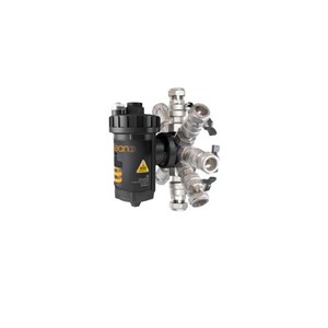 IntaKlean 2 1 1/4" Female Magnetic Filter with Isolating Ball Valve - IK2MF114