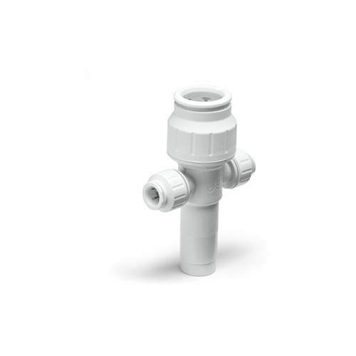JG Speedfit 22 x 10mm 2 Port Tee Manifold with Stem