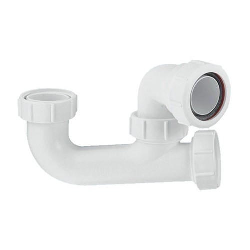 McAlpine 1 1/2" Bath Trap with Cleaning Eye - 50mm Seal