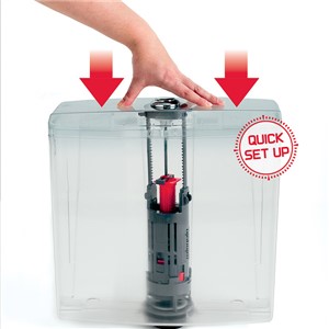 Wirquin One Mechanical Dual Flush Valve - 10120440