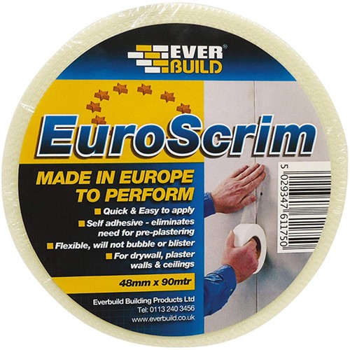 Everbuild Euroscrim Tape 48mm x 90mtr